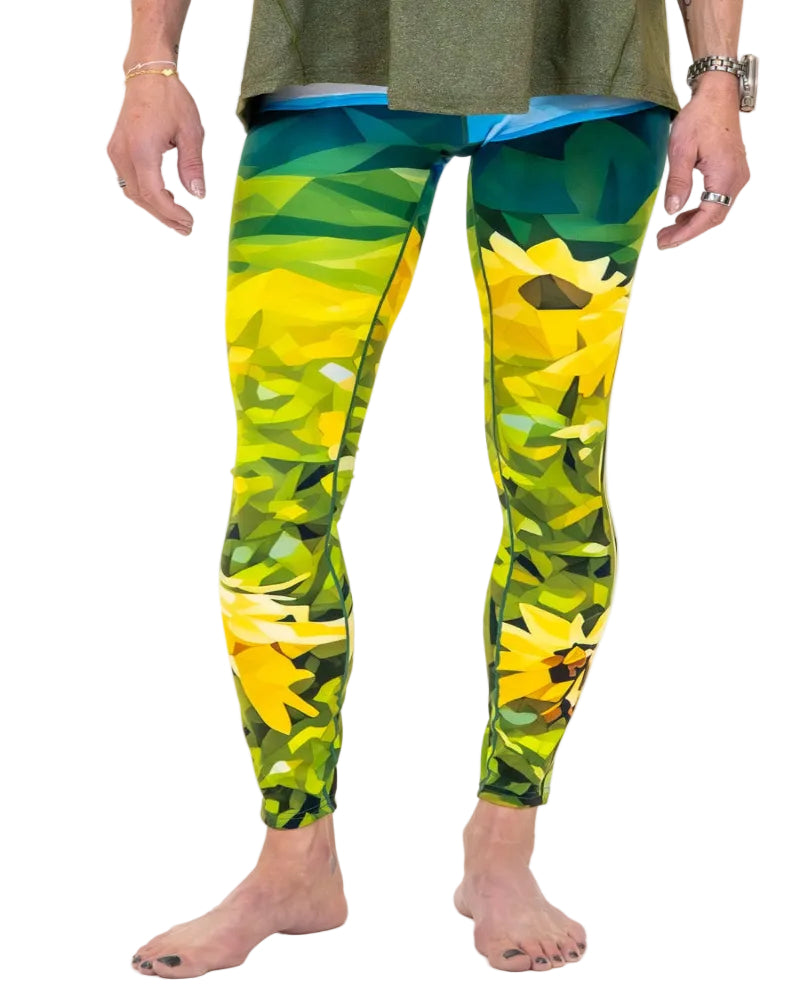 Sunflower Bloom Yoga Legging