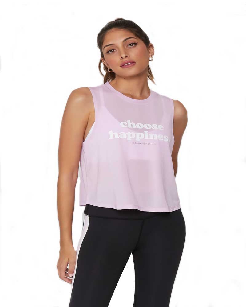 Happiness Crop Tank - Image 2